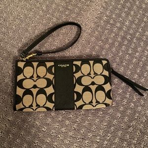 Coach wristlet/wallet